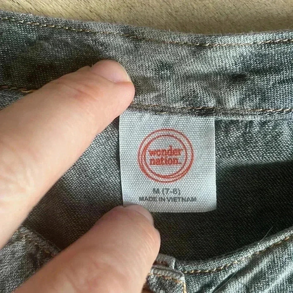 4/$25 NWT Wonder Nation Girls Windowpane Dress Size M (7-8) - Picture 6 of 7